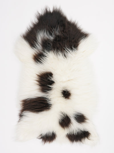 Multi-coloured sheepskin XL