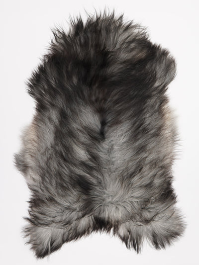 Pelle di pecora grigia islandese XL