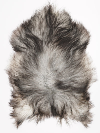 Grey icelandic sheepskin XXL