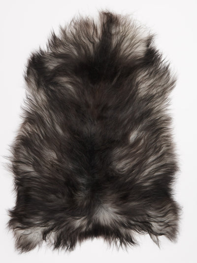 Grey icelandic sheepskin XL