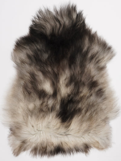 Grey icelandic sheepskin XL