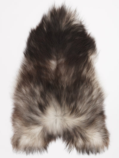 Grey icelandic sheepskin XL