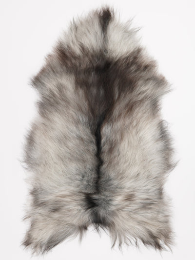 Grey icelandic sheepskin XL