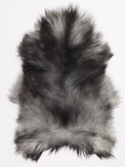 Grey icelandic sheepskin XL
