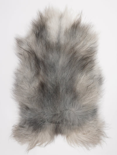 Grey icelandic sheepskin XXL