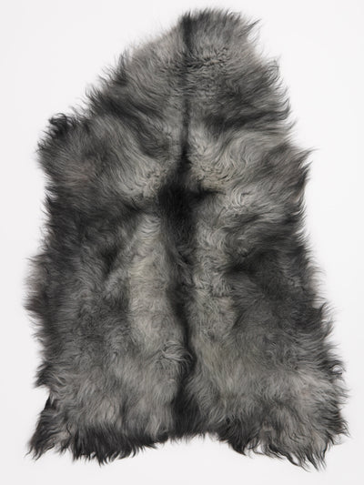 Grey icelandic sheepskin XXL