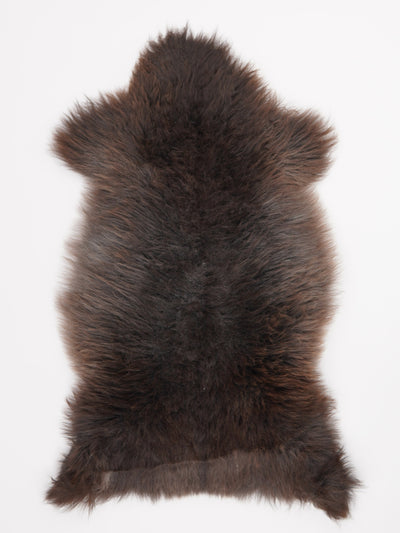 Multi-coloured sheepskin XL