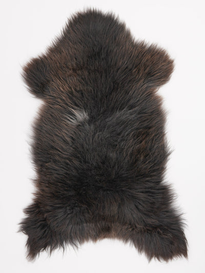 Multi-coloured sheepskin XL