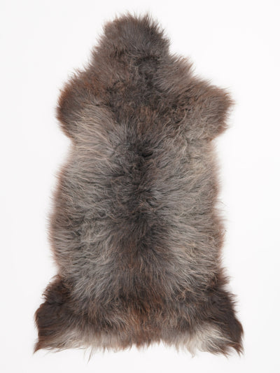 Multi-coloured sheepskin XL