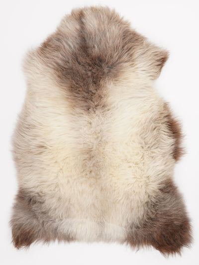 Multi-coloured sheepskin XL