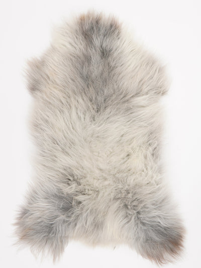 Multi-coloured sheepskin XL