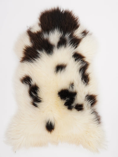 Multi-coloured sheepskin XL