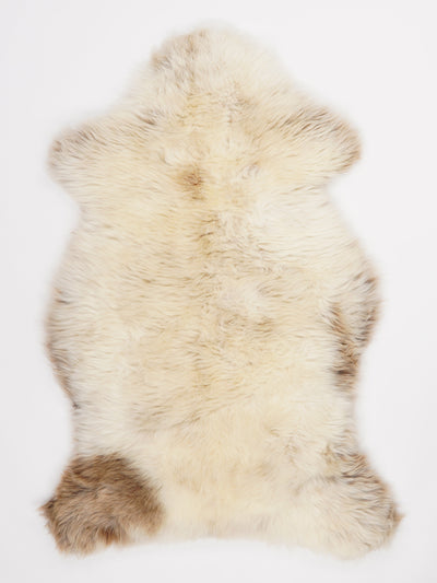Multi-coloured sheepskin XL