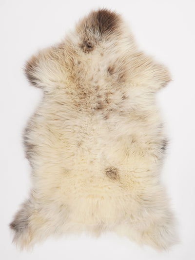 Multi-coloured sheepskin XL