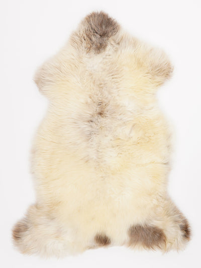 Multi-coloured sheepskin XL