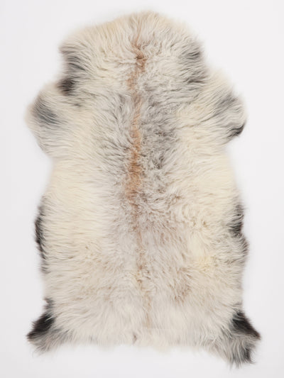 Multi-coloured sheepskin XL