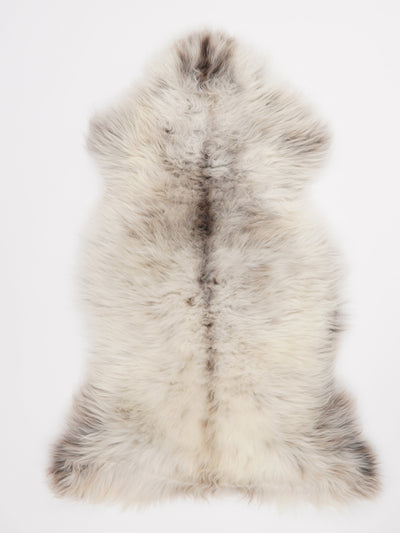 Multi-coloured sheepskin XL