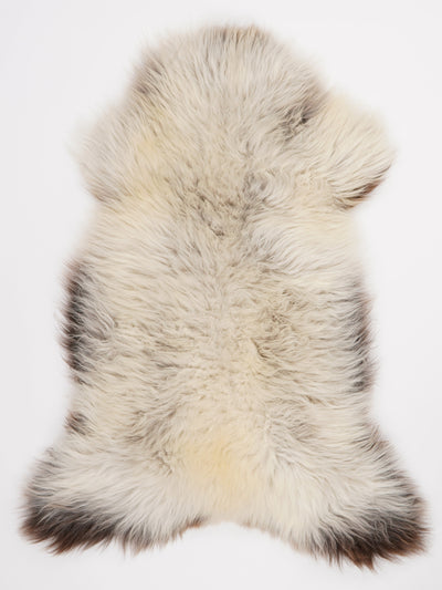 Multi-coloured sheepskin XL