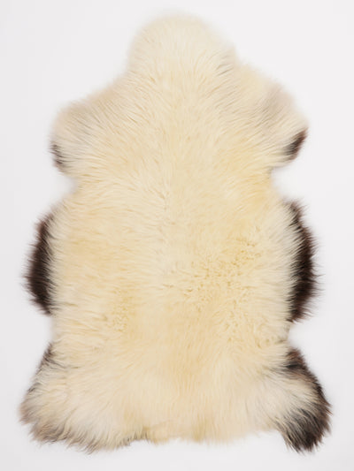 Multi-coloured sheepskin XL