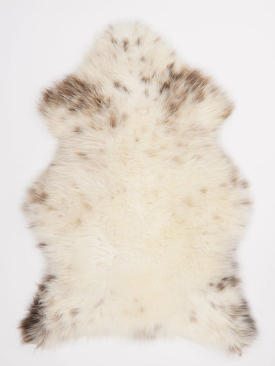 Multi-coloured sheepskin XL