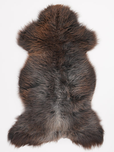 Multi-coloured sheepskin XL