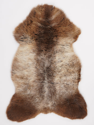 Multi-coloured sheepskin XL