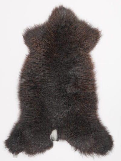 Multi-coloured sheepskin XL