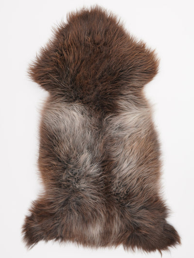 Multi-coloured sheepskin XXL