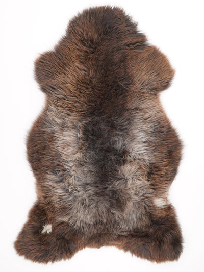 Multi-coloured sheepskin XL