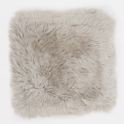 Sheepskin cushion