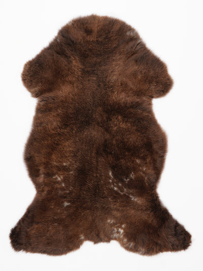 Multicoloured Sheepskin Rug L