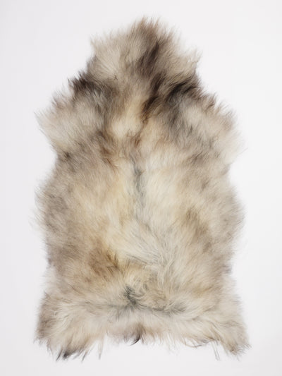 Icelandic Grey Sheepskin Rug XL