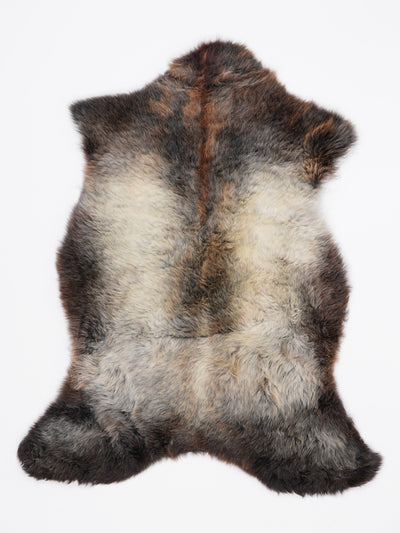 Multicoloured Sheepskin Rug M
