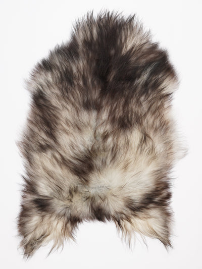 Pelle di pecora grigia islandese XL