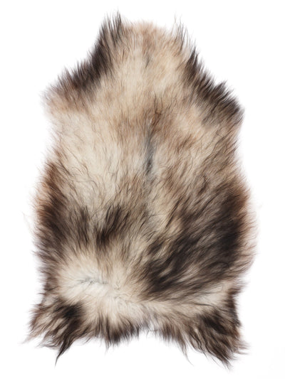 Icelandic Multicoloured Sheepskin Rug M
