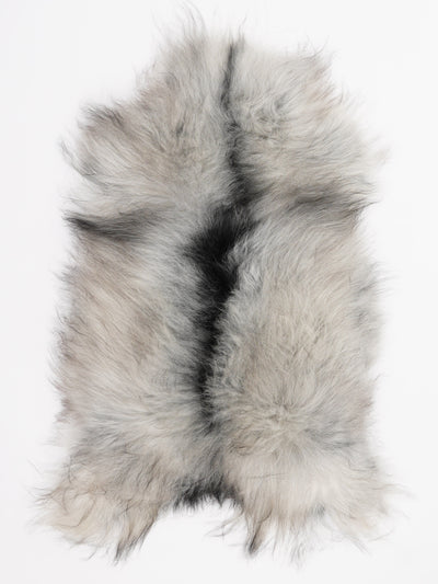 Icelandic Grey Sheepskin Rug M