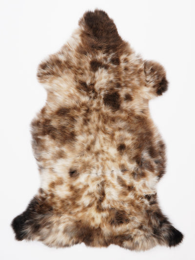 Multicoloured Sheepskin Rug XL