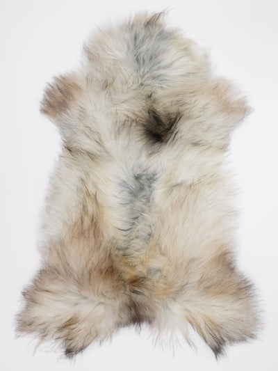 Pelle di pecora islandese multicolore XL