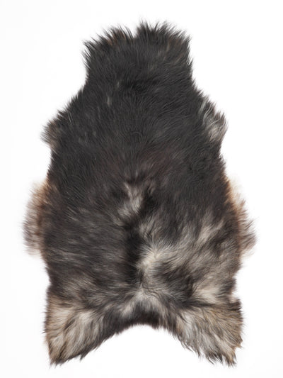 Pelle di pecora grigia islandese XL