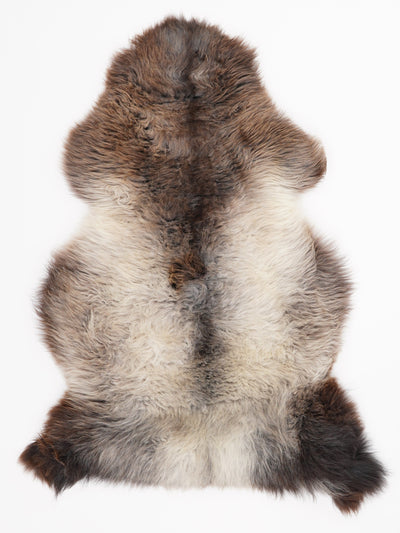 Multicoloured Sheepskin Rug L