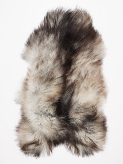 Icelandic Grey Sheepskin Rug XXL