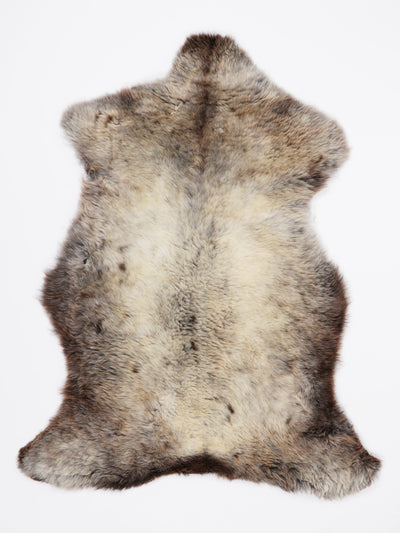 Multicoloured Sheepskin Rug L
