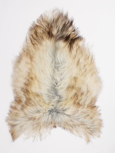 Icelandic Grey Sheepskin Rug L