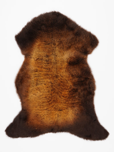 Multicoloured Sheepskin Rug L