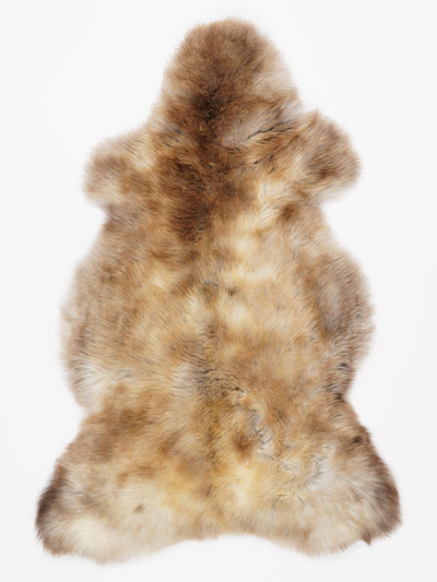 Multicoloured Sheepskin Rug L