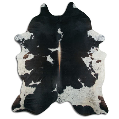Pelle bovina bianco-nera XXXL