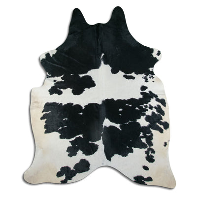 Pelle bovina bianco-nera XXL