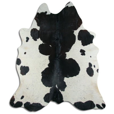 Pelle bovina bianco-nera XL