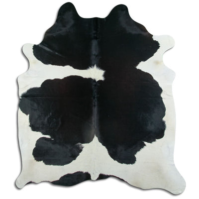 Pelle bovina bianco-nera XL