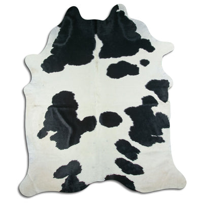 Pelle bovina bianco-nera XXL